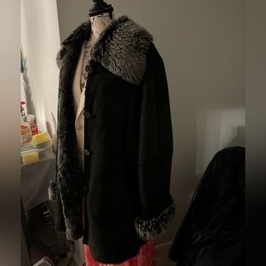 Harlin Genuine Shearling Coat